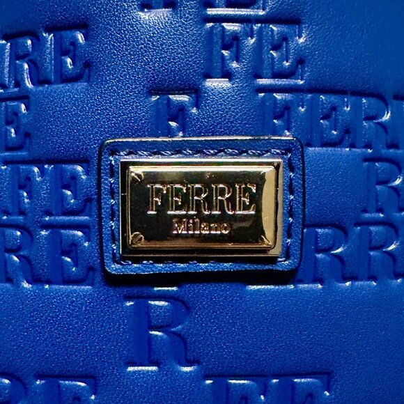 Gianfranco Ferré GFF Royal Blue Handbag - Picture 6 of 16